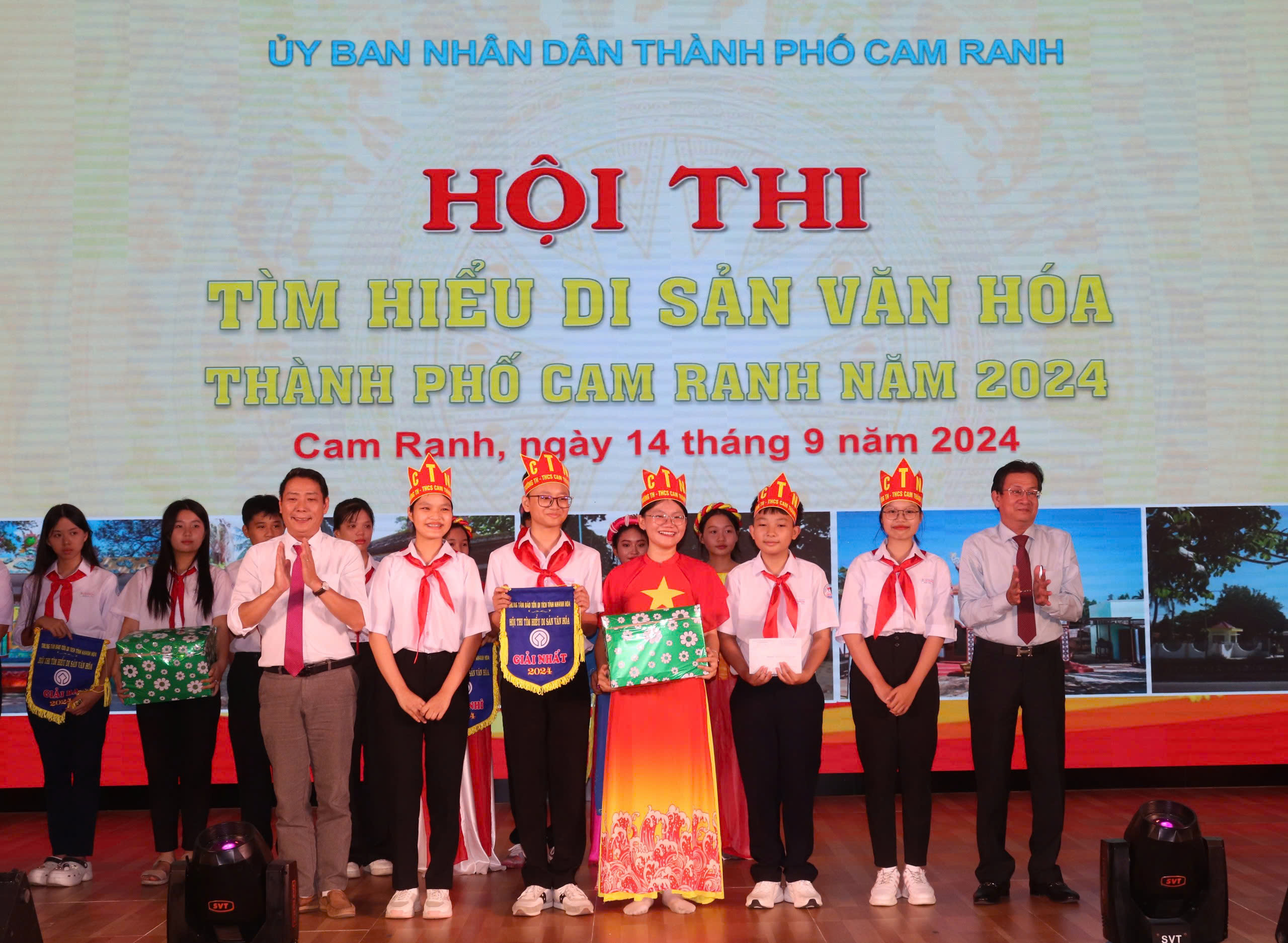 SÔI ĐỘNG HỘI THI “TÌM HIỂU DI SẢN VĂN HÓA”  THÀNH PHỐ CAM RANH NĂM 2024